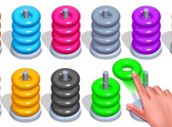 Color Hoop Stack - Sort Puzzle