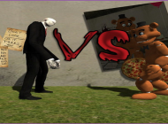 Slenderman VS Freddy The Fazbear